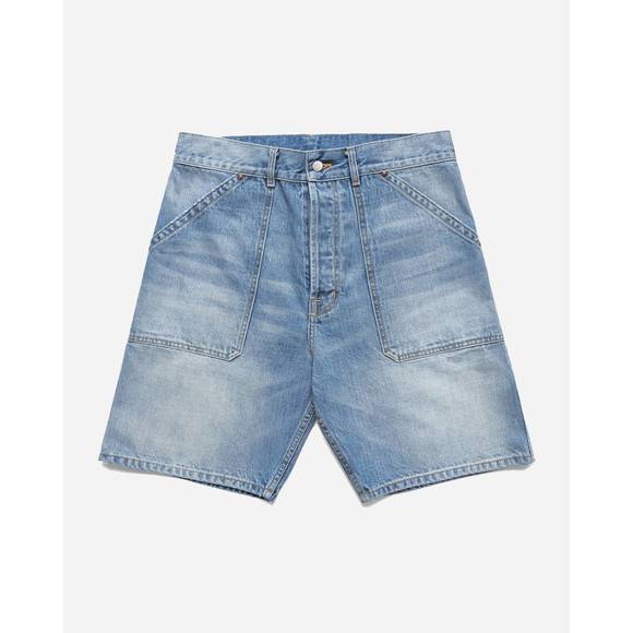 NEW BTFL-LIFE carpenter shorts in indigo wash